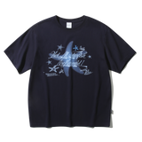 スターフィッシュ ロゴ Tシャツ(Navy)