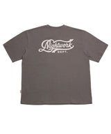 N.W.D Script Logo T-Shirt_Gray