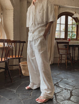 Ardern Tassel Wide Banding Pants