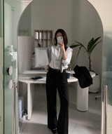 Teed Standard Shirt Blouse / 14 colors