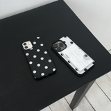 22 dot case - black