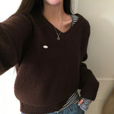 [BELLIDE MADE] Cookie, stripe finger hole T-shirt