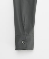 DOZI - Pinched Unbalance shirt _ GREY