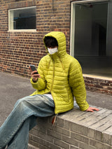 Eco Lightweight Hooded Puffer Jacket (4 Colors)
