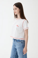 WM_オレンジステッチTシャツ