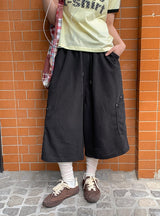 [unisex] ニニンポケットバミューダバンディングパンツ
