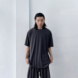 プリテッドリラックスドTシャツ