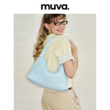 muva. Summer Woven Underarm Bag for Women, Niche‑Design Lazy‑Chic Purse for Vacation & Commute, New Arrival Jun 2