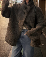 Youel wool shearing coat