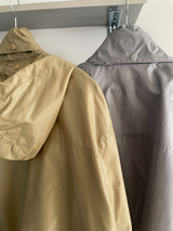 glossy wind jumper (silver)
