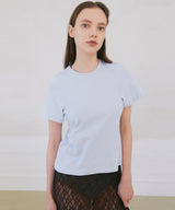 Poev Arched T-Shirt - Sky Blue
