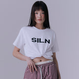 Essential signature t-shirt (WHITE)