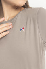 Flo レディース T シャツ グレー