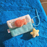 [MADE] fluffy fishbowl pouch