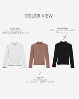 【MADE】Half neck t-shirt