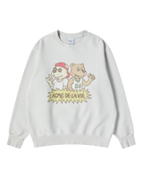 26SS ROCK AND ROLL AC BEAR PIGMENT SWEATSHIRT