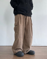 コーデュロイビッグカーゴパンツ