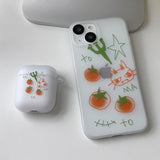 Tomato Devil AirPods Case_matt