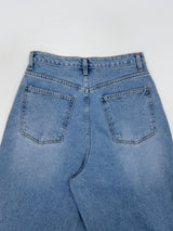 132 High-Waist Wide Denim Pants