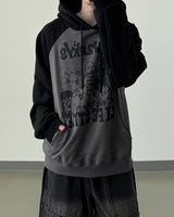 Swing Raglan Oversized Hoodie