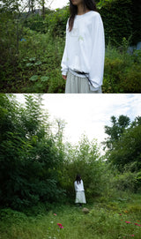 JUMP LONG SLEEVE T (CLOUD WHITE)