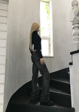 Vintage Semi-Flared Denim