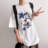 スタードット半袖Tシャツ (3 colors) H&L