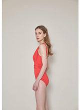 Silhouette Swimsuit Red