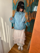 wave mesh skirt 