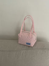 Handy pouch (pink pin dot)