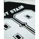 PEANUT STAIN - Old Money Eighty Eight Duo Side Black Boxy Oversized Tshirt