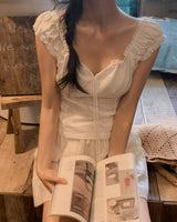 Tuble frill blouse