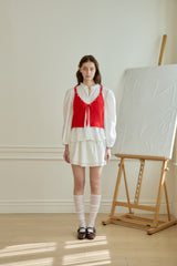 SUNLIT RIBBON KNIT BUSTIER