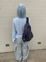 Lanno Stripe Color Matching Hoodie