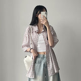 Tika 半袖チェックシャツ Southern