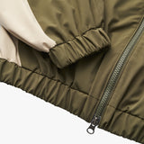 Stranger Regular Fit Zipper Tracksuit Top (Khaki)