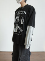 ISSUES Layered Over Long Sleeve T-Shirt 3C