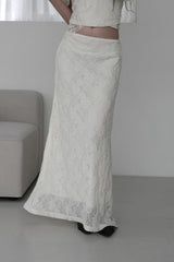 lace doho skirt (2color)