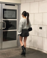 [BELLIDE MADE] Heartbeat, Basic Round Knitwear