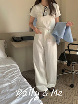 Cotton wide pants(4color)