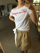 ボーントゥービーオフショルダーTシャツ (2color)