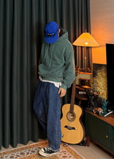 Pigment Cropped Hoodie 6COLOR
