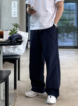 [Limited Quantity] ルック ステーブル 2WAY クーリング ナイロン ワイド バンディング パンツ