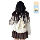 String Backpack - Otter with Melonpan