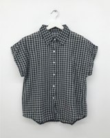 Dolman check shirt (4color)