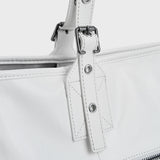 グロッシーバックルバッグ(White)