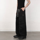 Metal Cotton Cargo Pants Black