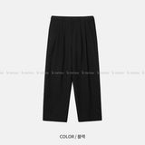 LMN レバンツータックワイドスラックス (4 colors)