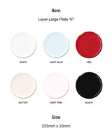 LAYER LARGE PLATE 6COLOR