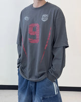 Nine Layered Over Long Sleeve Tee